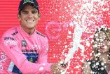 Andrey Amador, primer tico en vestir la ‘maglia’ rosa del Giro de Italia (Fotos: AP)