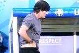 La Federación Alemana de Futbol pide explicaciones a la UEFA por difundir estas imágenes polémicas de Joachim Löw
