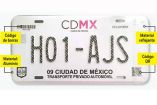 CARACTERÍSTICAS. Algunos elementos clave en las nuevas placas de circulación.