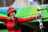 Esperanza para México; Alejandra Valencia a cuartos de final en Tiro con Arco de los Juegos Olímpicos de Río 2016 (Reuters)