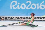 Kenia Lechuga y Juan Carlos Cabrera lograron avanzar a la final B en la disciplina de par de remos cortos individual en dos mil metros (Mexsport)