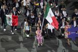 Delegación mexicana desfila en la fiesta de los Paralímpicos