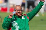 El mexicano Luis Zepeda ganó el segundo lugar de lanzamiento de jabalina; este jueves se obtuvo la primera medalla de oro (Mexsport)