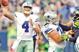 Dak Prescott será titular por Dallas debido a la lesión de Tony Romo.  Foto: AP