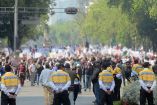 Este martes, manifestantes afectarán el centro de la Ciudad de México. Foto: Cuartoscuro/Archivo