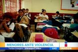 Niños ya no quieren ir a la escuela porque es insegura