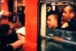 La ley de Protección Civil señala que está prohibido hacer esta actividad en el Metro y es considerada una falta cívica. Foto Especial