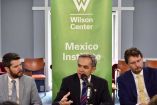 En el Centro Woodrow Wilson, el jefe de Gobierno de la Ciudad de México habló de la Constitución capitalina. Foto: Twitter