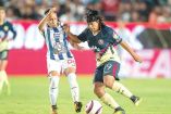 En la Jornada 5, el Pachuca-América terminó con empate a uno, en emotivo encuentro. Foto: Mexsport