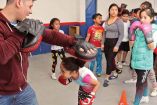 El boxeo les enseña disciplina y respeto, valores que se pueden perder fácilmente. Fotos: Luis Enrique Olivares