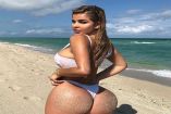 La joven de 22 años asegura ser completamente natural. Fotografía: Instagram Anastasiya Kvitko