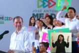 El candidato de la coalición Todos por México, José Antonio Meade.