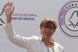 Lorena Osornio en el primer debate a la Jefatura de Gobierno CDMX