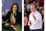 Los presidenciables Margarita Zavala y José Antonio Meade.