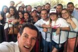 El candidato a la gubernatura por el PRI, Miguel Castro Reynoso.