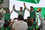 José Antonio Meade en el arranque de campaña de los candidatos del PVEM a presidentes municipales y diputados locales por Morelos