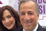 José Antonio Meade de la coalición Todos por México llegó acompañado de su esposa 