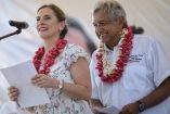 Beatriz Gutiérrez Müller, esposa de Andrés Manuel López Obrador, candidato a la Presidencia 
