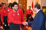 Mohamed Salah le asegura al presidente de Egipto que "está mejorando de forma notable" (Fotos: Reuters)