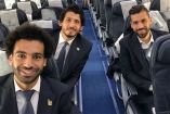 Egipto aterrizó este domingo a territorio mundialista con su estandarte, el atacante Mohamed Salah, todavía pendiente de su recuperación para jugar el viernes contra Uruguay. (@Pharaohs)