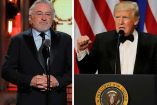 Trump: De Niro tiene 'coeficiente intelectual muy bajo'
