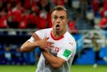 Xherdan Shaqiri disputa su tercer Copa del Mundo (Reuters)