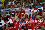 Afición panameña disfrutando su primer Mundial de Futbol (Fotos AP).