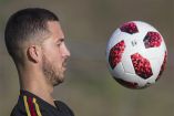 "Estoy fresco, listo para jugar. Tengo hambre de futbol, como siempre. Pude descansar", dijo Eden Hazard. (AP) 