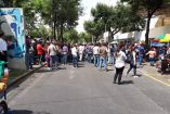 Manifestantes bloquean Tlalpan por falta de boletas