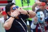 Maradona dirigió a Argentina en el Mundial de Sudáfrica 2010 (Reuters)