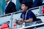 Asimismo, Maradona pidió disculpas al pueblo colombiano por celebrar un gol como si él lo hubiera anotado (Reuters)