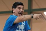 Maradona aseguró que la actuación del árbitro Mark Geiger "no se puede creer". (Reuters)