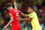 John Stones considera que en el duelo entre Inglaterra y Colombia pudo haber terminado con varios jugadores expulsados (Fotos: Reuters)