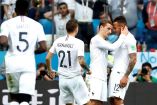 El gol de Griezmann no lo festejó por tener en la selección de Uruguay a amigos y compañeros, a quienes quiso mostrarles su respeto, dijo el Mejor Jugador del Partido (EFE)