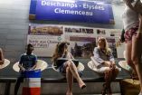 Champs Elysées-Clémenceau es Deschamps Elysées-Clémenceau, en honor al técnico Didier Deschamps. (EFE)
