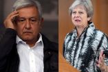López Obrador conversó con Theresa May