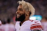 Gigantes acordó pagar 95 millones de dólares a Odell Beckham por las siguientes cinco temporadas. (AP)
