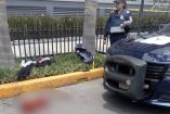 Asaltan a policía y desatan balacera en avenida Universidad