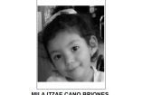 La Procuraduría General de Justicia de la Ciudad de México desactivó esta noche la Alerta Amber para localizar a la pequeña Mila Itzae Cano Briones – Foto: Especial