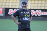 Maradona estará en el banquillo de Dorados en el cotejo ante los Cafetaleros de Tapachula. (@Dorados)