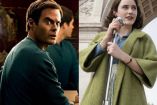 Bill Hader y Rachel Brosnahan, triunfan como Mejores Actores de Comedia con sus papeles en 'Barry' y 'The Marvelous Mrs. Maisel', respectivamente. (IMDb)