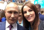 Gabriela Cuevas presume ‘selfie’ con Vladimir Putin