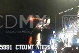 Inundaciones provocan caos vial en inmediaciones del AICM