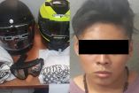 Fingen ser clientes para asaltar tienda de artículos para motos 