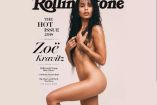 Zoë Kravitz posa desnuda en 'Rolling Stone' al estilo de mamá