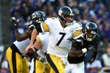 Roethlisberger completó 28 de 47 envíos para 270 yardas. (AP)