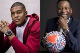 Dos grandes del futbol: Pelé y Mbappé se fusionan con Hublot