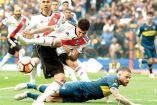 River Plate y Boca Juniors igualaron 2-2 en un intenso partido de ida de la final disputado en el estadio de la Bombonera / Foto: AP