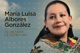 María Luisa Albores González - Foto: Especial