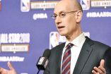 El comisionado Adam Silver habló en la Arena Ciudad de México / Foto: Moy Triana
